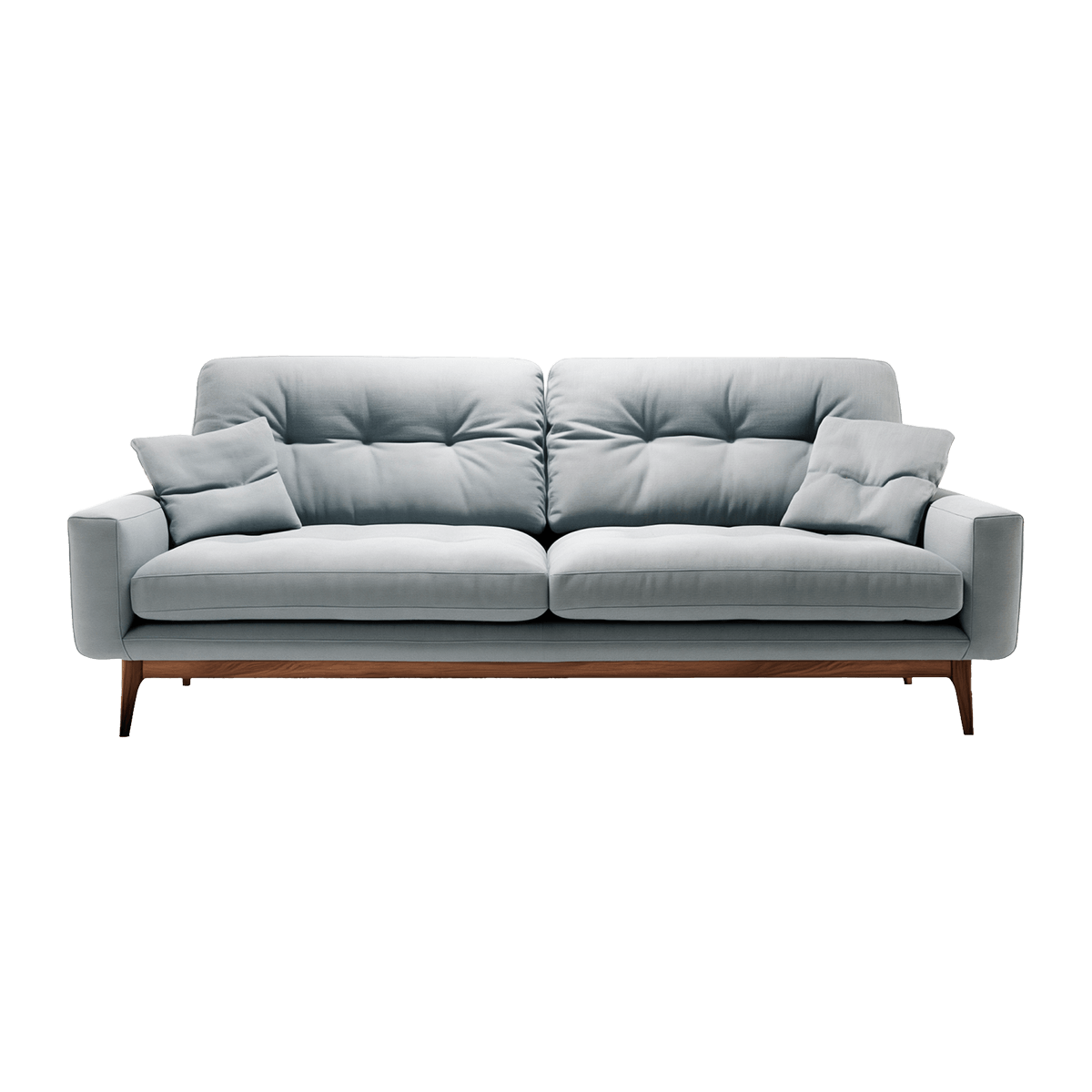 Velvet Sofa Couch 2-Seater - Afbeelding 4