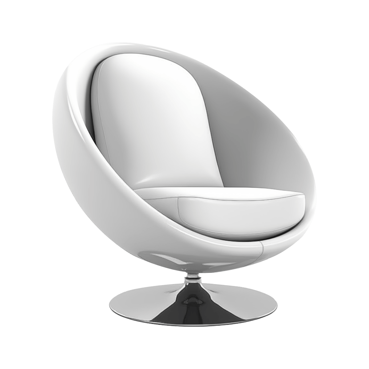 Round Foldable Saucer Chair - Afbeelding 2