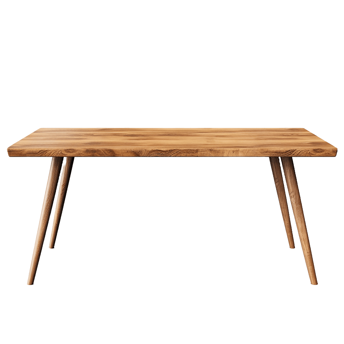 Solid Wooden Dining Table - Afbeelding 4