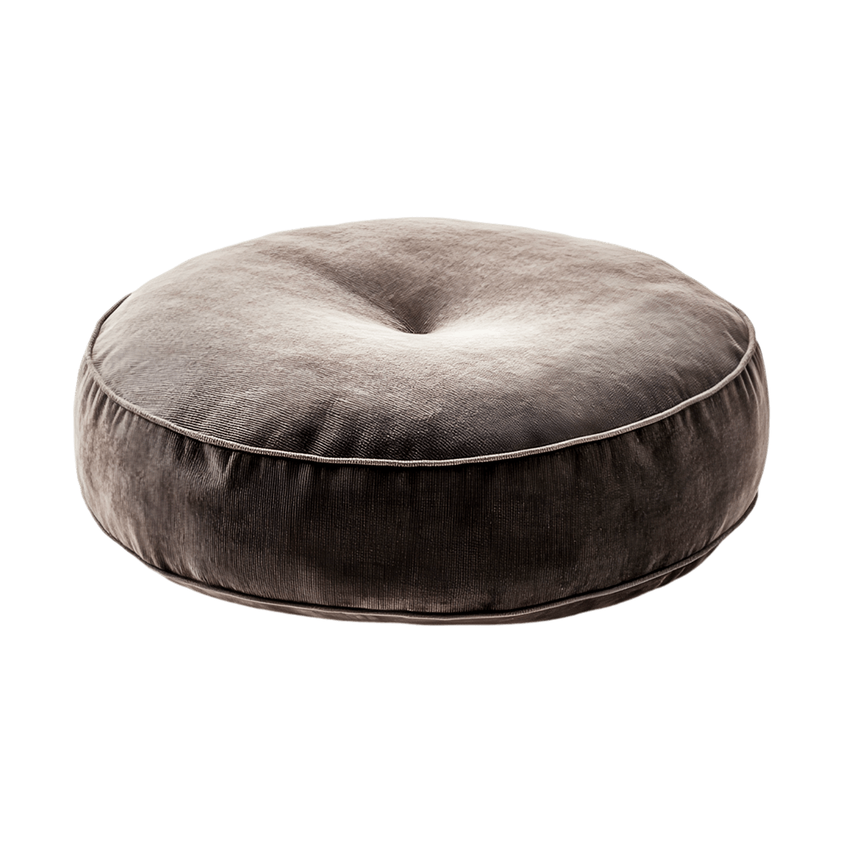 Plush Round Floor Cushion