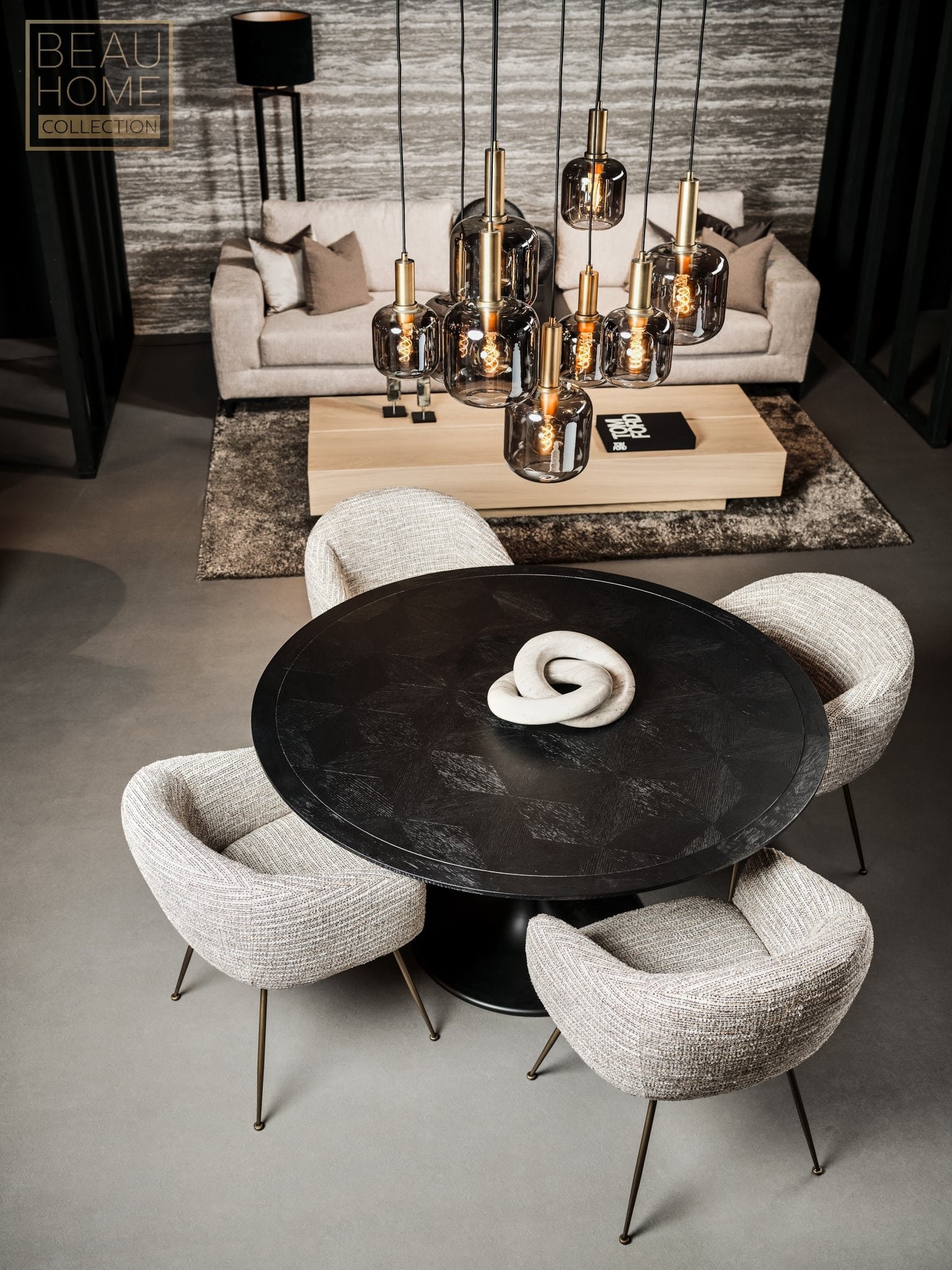 Ronde eetkamertafel Utrecht - Afbeelding 2