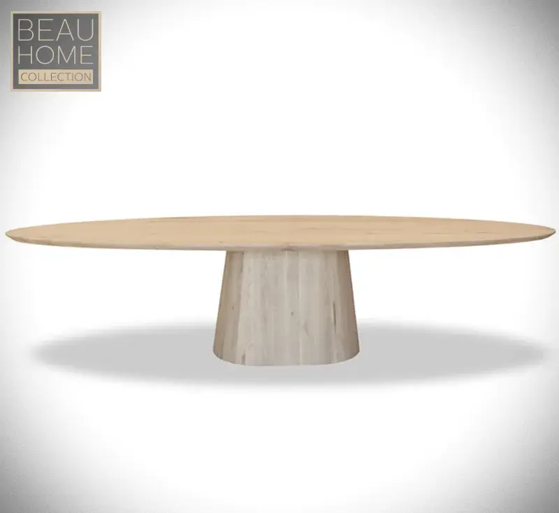 Ovalen eetkamertafel Antwerpen - Afbeelding 2