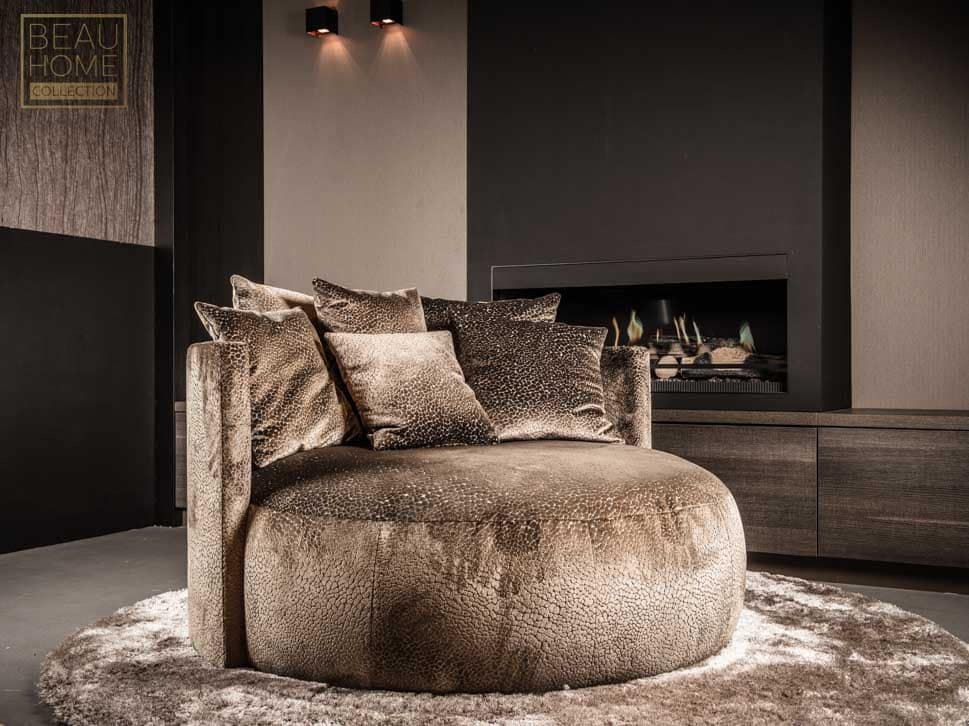 Xl ronde fauteuil Budel