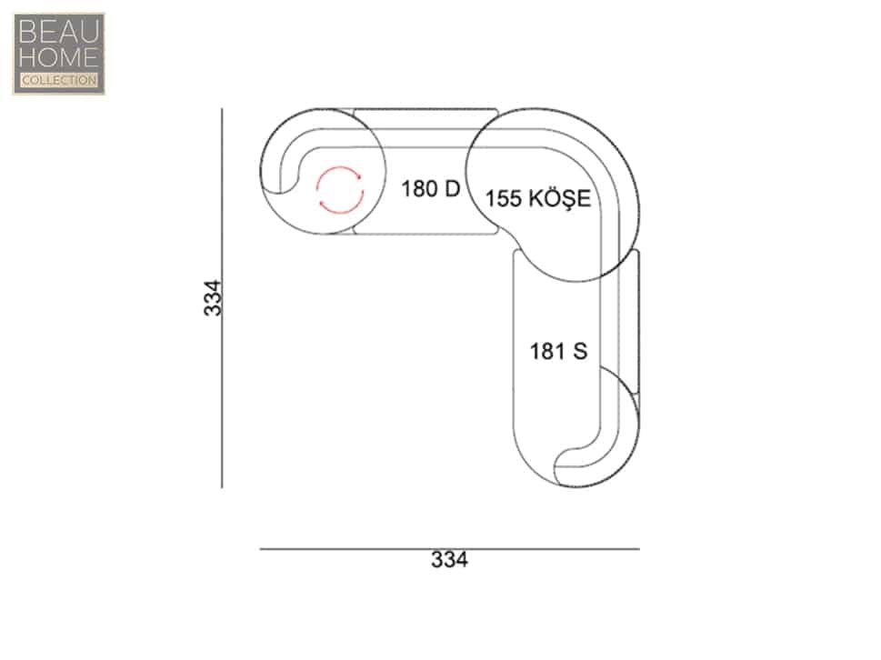 Hoekbank Breda - Afbeelding 3