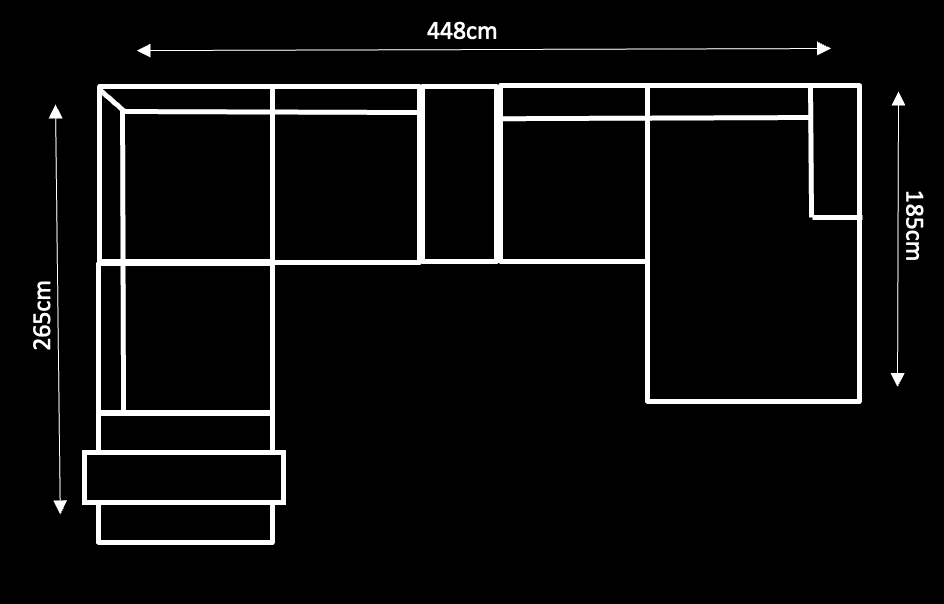 Modulaire hoekbank Amsterdam - Afbeelding 10