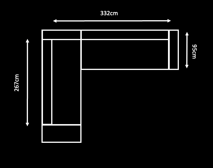 Hoekbank Groningen - Afbeelding 3