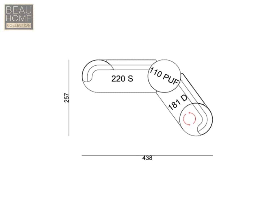 Hoekbank Breda - Afbeelding 8