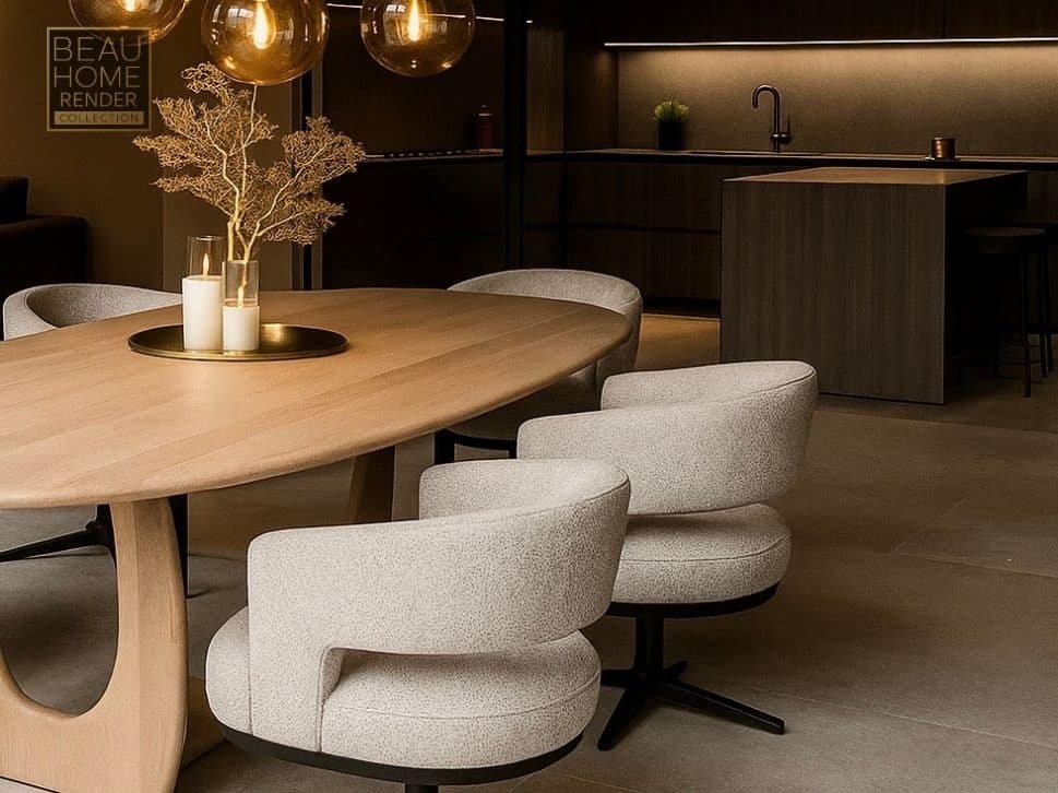 Draai Eetkamerfauteuil Den Bosch