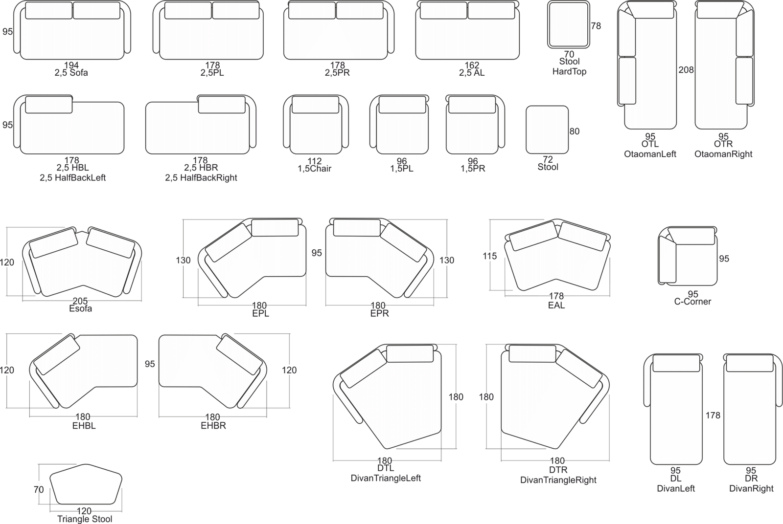 Modulaire bank Oss - Afbeelding 3
