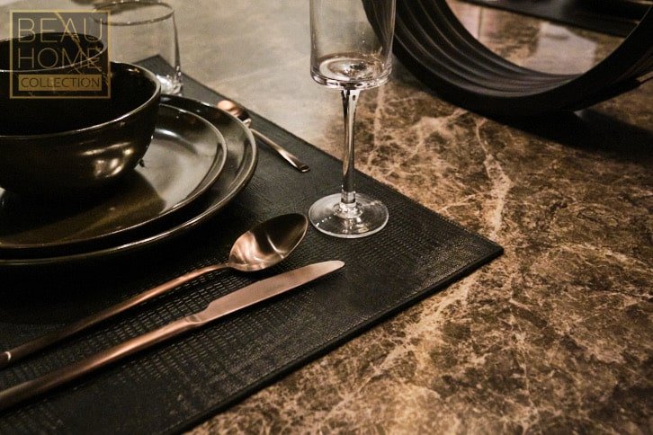 Marmeren eetkamertafel Den Bosch - Afbeelding 2