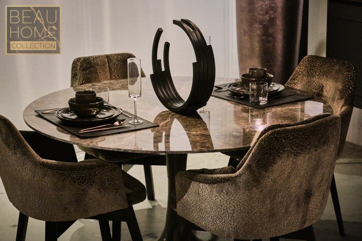 Marmeren eetkamertafel Den Bosch - Afbeelding 3