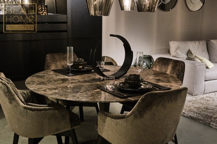 Marmeren eetkamertafel Den Bosch